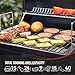 Royal Gourmet CD1519 Portable Charcoal Grill with Warming Rack, Tabletop Charcoal Grill with 303 Sq. In Cooking Area for Outdoor Camping and Picnic Grilling, Black