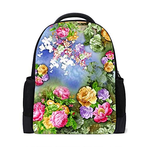 Sac à dos enfants Hello Summer polyvalent pour l'école, les voyages et l'ordinateur portable