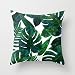 Banana Leaves Throw Pillow Covers Decorative 18 x 18 Home Decor Pillow Case Polyester Cushion Covers for Sofa