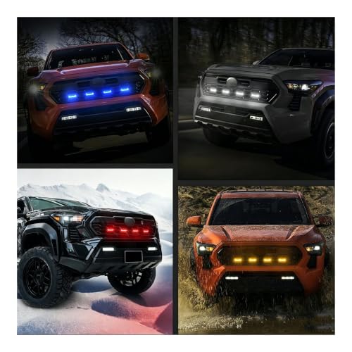 Feux calandre lampe gril avant antibrouillard LED 12V Tacoma
