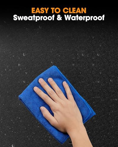 Walking Pad Mat for Carpet, Treadmill Mat for Hardwood Floors, 140x60 CM Under Treadmill on Carpet, High Density, Foldable, Floor Protection for Bike, Elliptical, Treadmill - Image 6