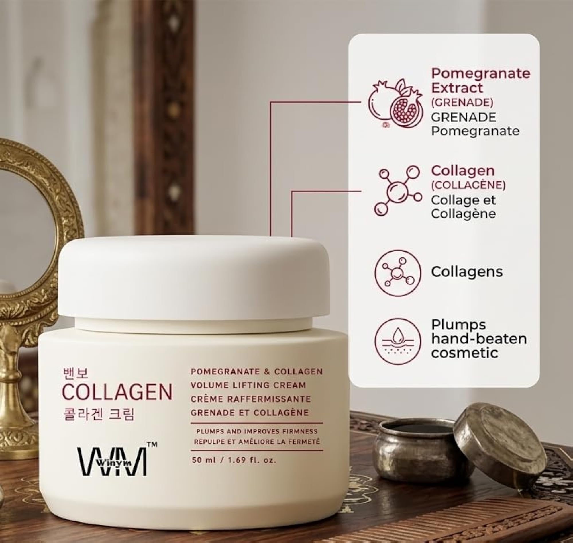 Collagen & Pomegranate Anti-Aging Face & Body Cream