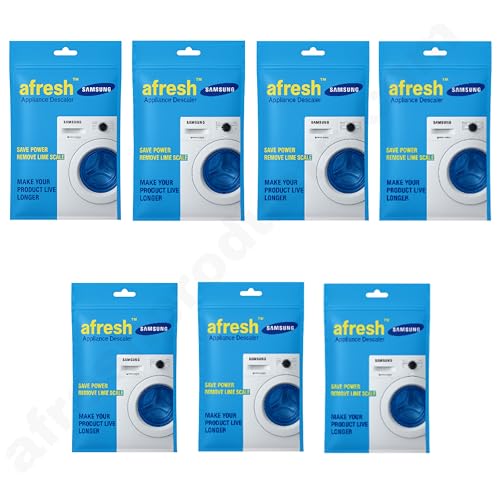 Afresh ™ Original Descal for Samsung Washing Machine Drum Cleaning Powder Descaling Powder compatible with Top & Front Load Samsung Washing Machine (Washing & Drum Cleaner) Scale Remover (7)