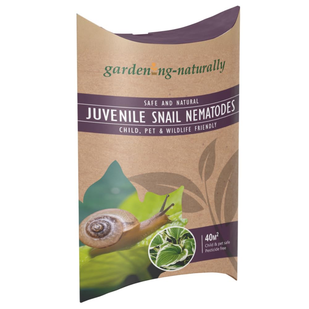 Snail Nematodes Biological Control Treatment For Juvenile Snails Treats 40m² Live Soil Application