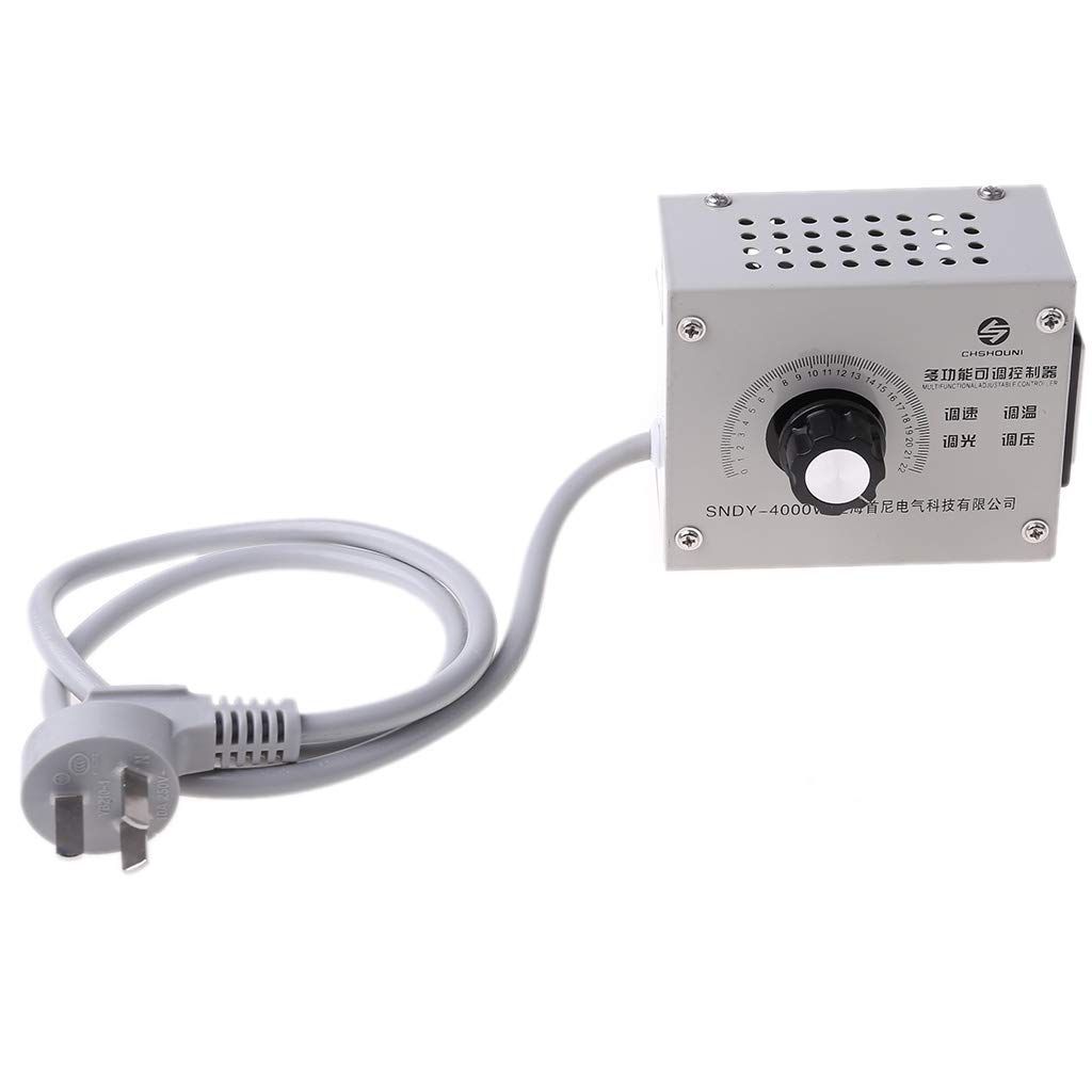 Buy Voltage Controller, Hanzou WBT4000W 220V Controllable Variable