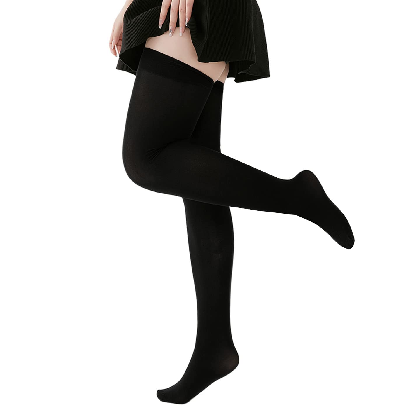 Amazon.co.jp: [MOOKISOO] 女性用 男性用 80デニール ニーハイ