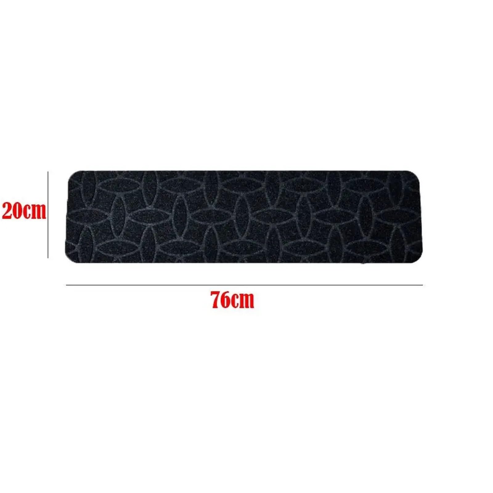 8 Stück Treppenmatten, Selbstklebende, rutschfeste Treppenstufen-Teppichmatten, weiche Sicherheits-Treppenschutz-Abdeckpads für Schutz(A Beige)