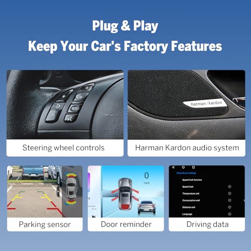 Image of Eonon 6+64G Wireless CarPlay Android Auto Car Stereo Compatible with BMW 5 Series 1995-2002 (E39), 7 Inch Touchscreen Car Radio with Bluetooth, AM /FM, SWC, GPS Navigation, WiFi, E39X7S