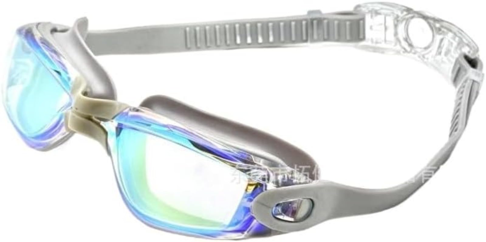 Occhialini da nuoto anti appannamento, protezione UV, per adulti, con visione cristallina, una chiusura rimovibile rapida, guarnizione comoda per allenamento, triathlon, piscina e nuoto all'aperto