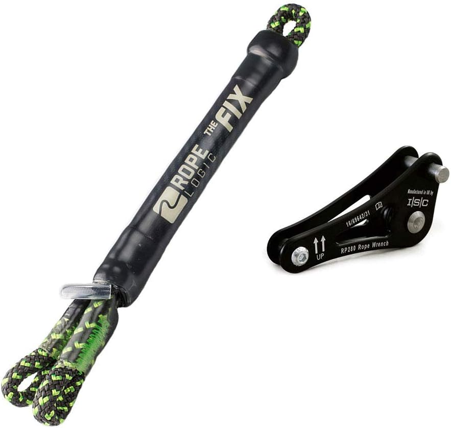 Singing Tree Rope Wrench Black with FIX Tether