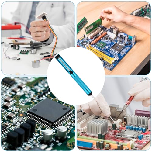 Image of 2 Pcs Desoldering Tool for Engineer, Solder Sucker Desoldering Pump Vacuum Pump Solder Removal Tool Solder Remover Soldering Sucker Tool for Solder Removing