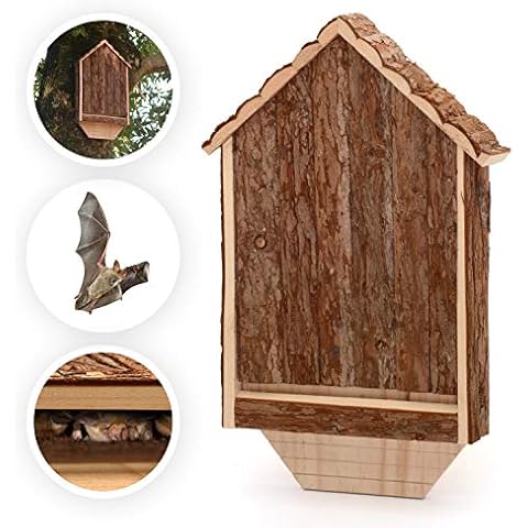CKB LTD Wooden Bat House Habitat Cover