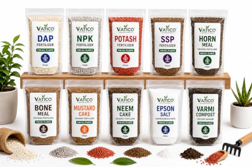 Image of VATICO 10 Pack Plant Care Combo, 200g Each, Total 2kg