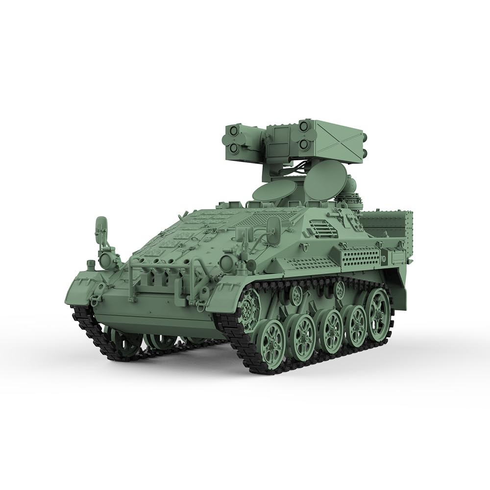 MRY-SFW SS24779 1/24 zestaw do budowy modelu wojskowego Niemcy łasica ocelot lekki system obrony powietrznej nośnik broni