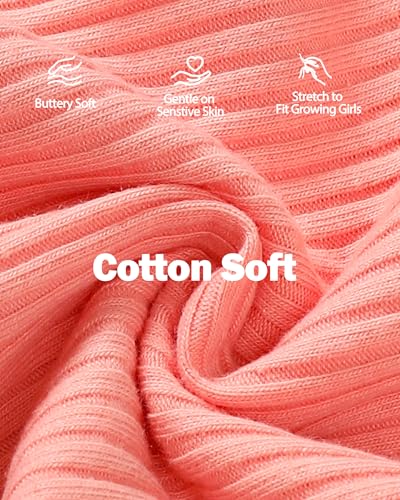 Jecson Newborn Baby Girl Clothes: Soft Cotton Infant Outfits Ruffles Sleeve Romper & Pants Set Cute Fall Home Outing 0-18M4