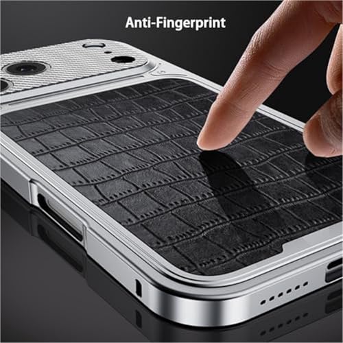 Coque iPhone 17 Pro Max argentée compatible charge sans fil - 4