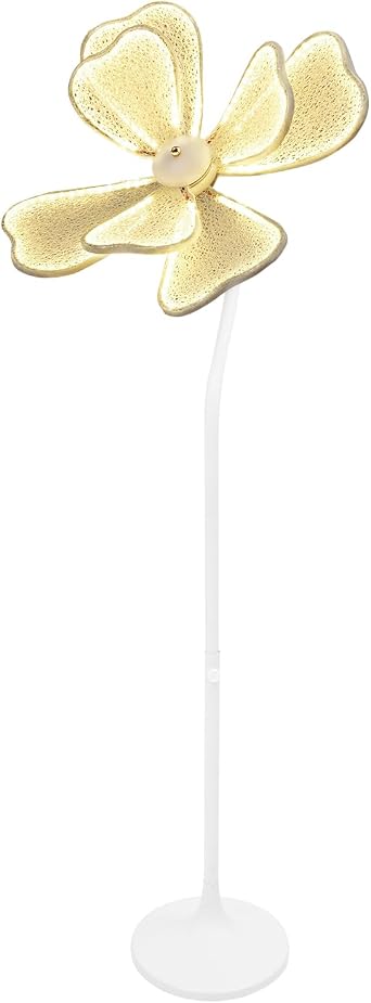 3PCS Creative Wedding LED Floor Lamp,Adjustable Height Romantic Flower Decoration Prop with Bases& Long Power Cord,Road Guide Standing Light for Wedding Party T-Stage Decor Warm