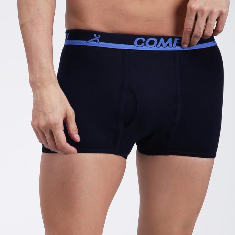 Image of Amul Comfy Men's Trunk Underwear | Soft Inner Elastic | Soft Waistband | Breathable Comfortable Innerwear | Color May Vary