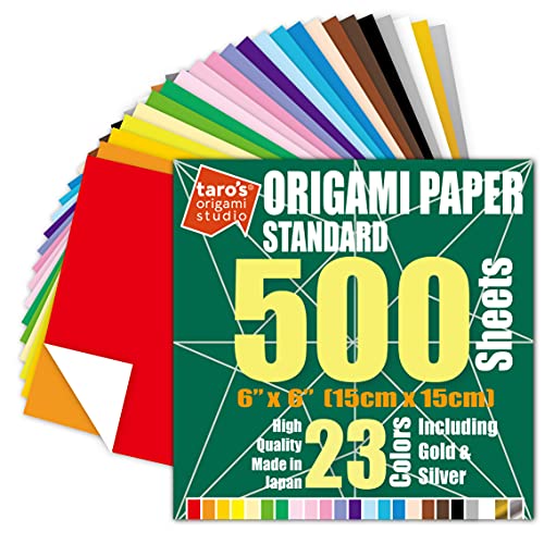 Kaimi 6 Inch/23 Colors/500 Sheets