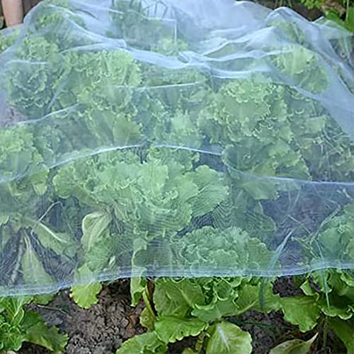 Atoke Filet de jardin en maille fine - 2,5 x 6 m - Protection contre les insectes et les oiseaux - Pour légumes, plantes, fruits, fleurs, cultures, serres Cover
