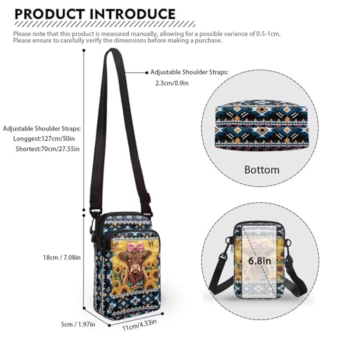 Image of Xpyiqun Small Crossbody Bag Women Phone Purses Sling Shoulder Handbag Cross Body Pouch Wallet Bags