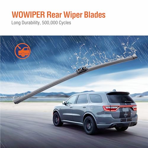 Image of 15 inch (A380H) Rear Wiper Blade Replacement for Ford Edge 2021-2015 /BMW X5 2013-2007 /Volvo XC60 2011-2010 XC90 2012-2007 Back Windshield Wiper Blade +More