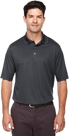 Ash City Core 365 Mens Tall Origin Performance Pique Polo, 2XT, Carbon 456