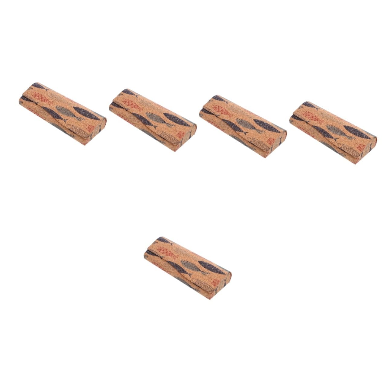 BESPORTBLE custodia per occhiali retrò organizer per la conservazione degli occhiali organizer per occhiali da sole multi custodia rigida per occhiali da sole da donna pelle sintetica