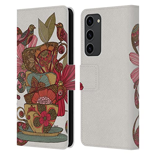 Funda Samsung Galaxy S23+ 5G para amantes de la naturaleza y tardes de té con diseño de pájaros 1