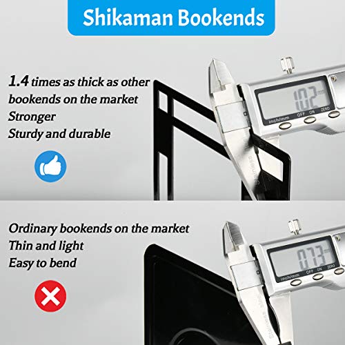 Shikaman Bookends,Book Ends For Shelves,Bookends thumb #1