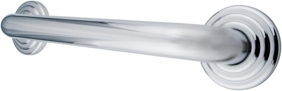 Kingston Brass DR314361 Designer Trimscape Restoration Decor 36-Inch Grab Bar with 1.25-Inch Outer Diameter, Polished Chrome