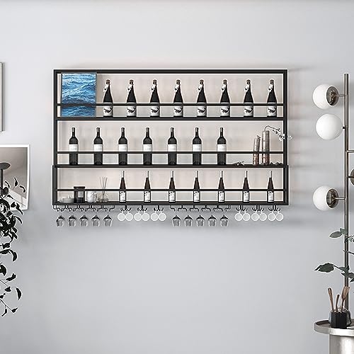 Support de plafond réglable pour verres à vin dans votre cuisine - 4