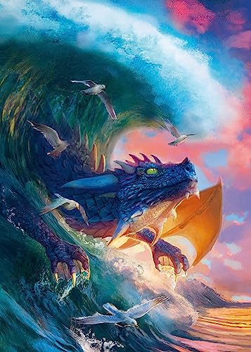 Ravensburger Dragon Race 1000 Piece Jigsaw Puzzle for Adults and Kids Age 12 Years Up, Multicolored, 1000 pezzi, 70x50 cm - Image 2