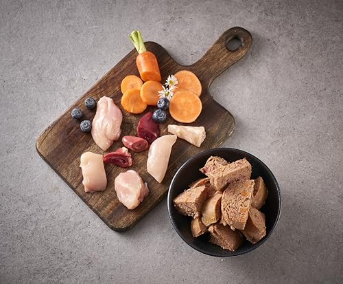 Fleischeslust Feines Geflügel mit Karotten, Süßkartoffel und Kamille Wurst (1 x 800 Gramm)
