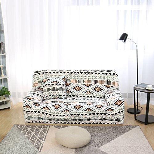 image for uxcell Printed Sofa Cover Stretch Couch Slipcover Furniture for Living