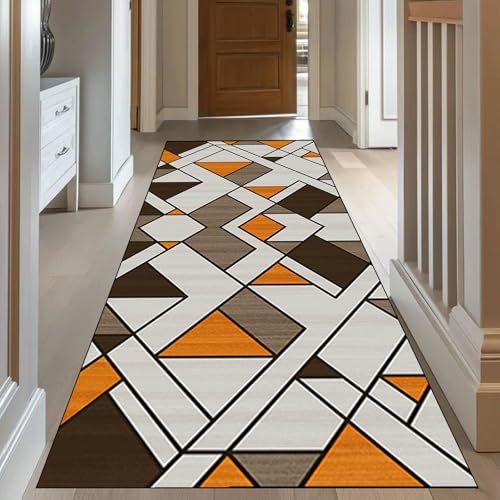 Runner de alfombra suave para pasillo y dormitorio de estilo moderno 2