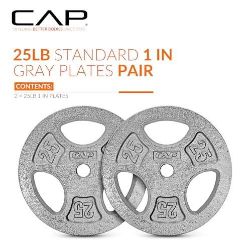 Image of CAP Barbell Standard 1-Inch Grip Weight Plates
