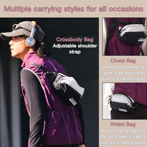 Windhike mochila de senderismo ligera 5L blanca miniatura 4