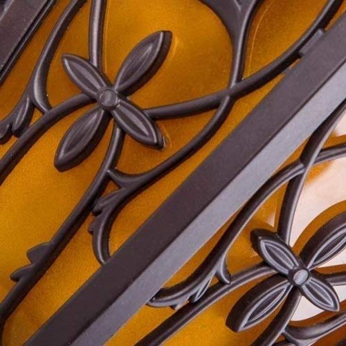 Applique murale extérieure imperméable eau luminaire de jardin robuste pour ampoule E27 - 5