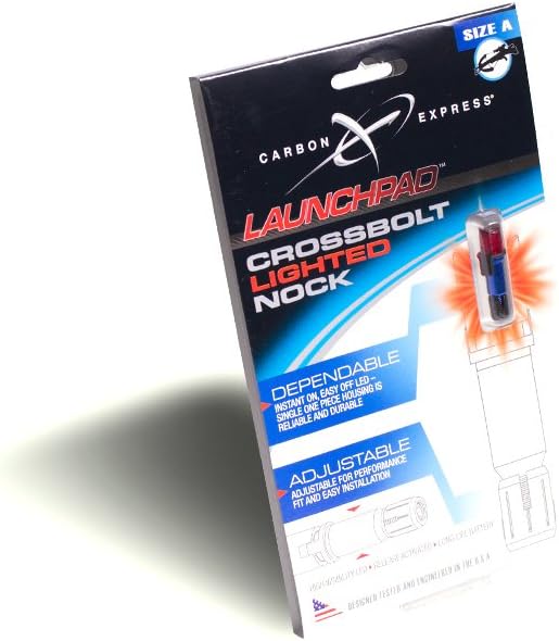 Carbon Express LAUNCHPAD Crossbolt Lighted Nock