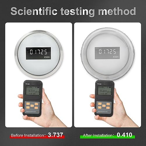 Image of Smart Meter Cover,Electric Meter Cover Shield Made with Faraday Cage Technology,Electrical Meter Cover Made of 316 Stainless Steel for Durability.Suitable for All Smart Meter Protection