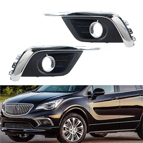 Cubierta de luz antiniebla para Buick Envision 2017, reemplace molduras rotas 3