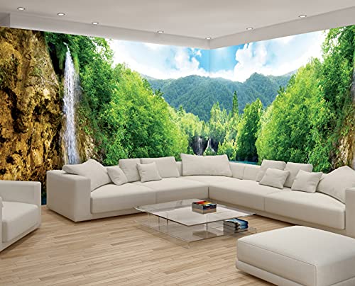 Forwall - Vlies Fototapete 624x219 cm ECK - Fototapeten - Tapeten - für...