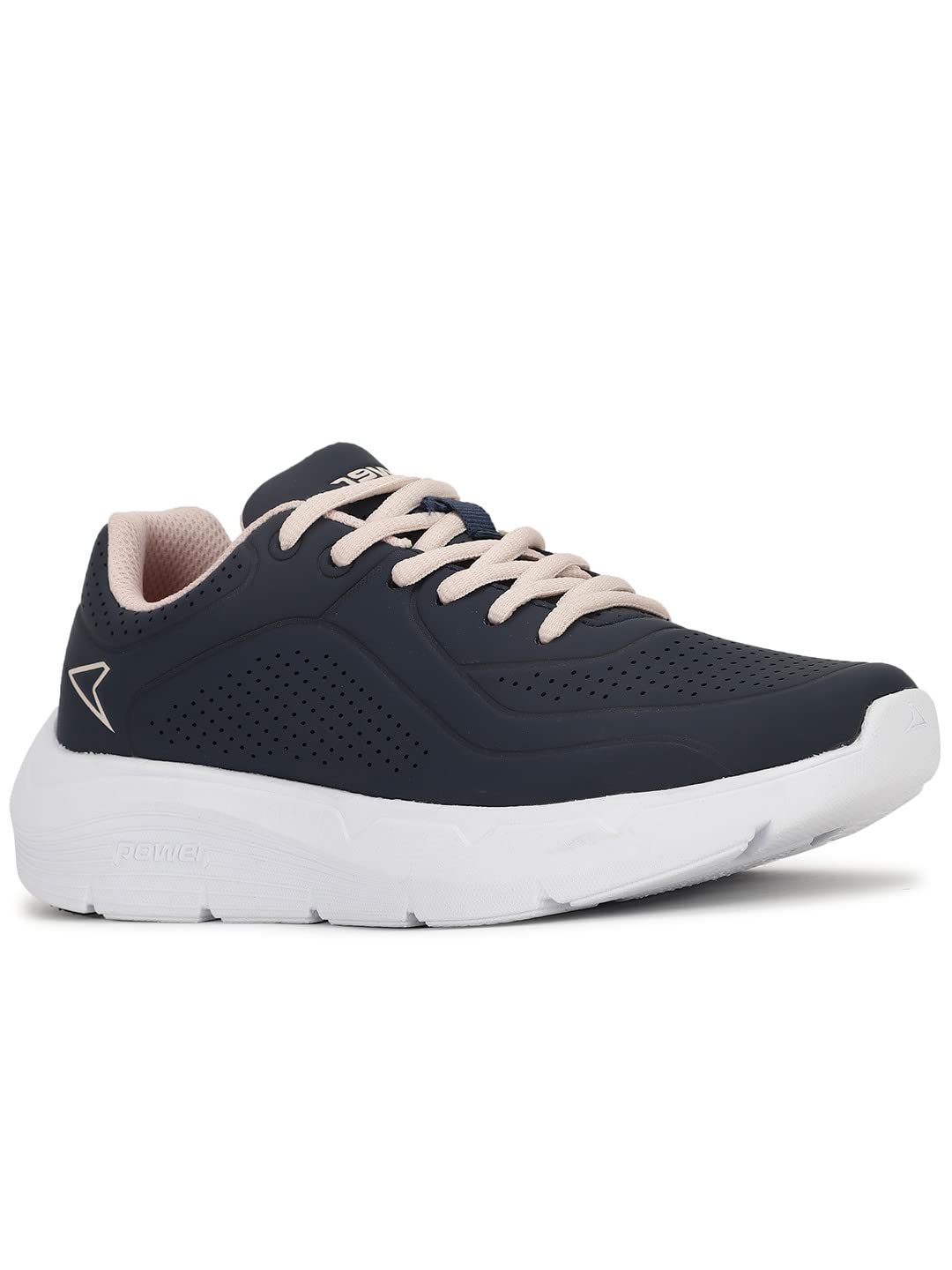 Power Women Patent Leather Flat Walking Shoes | Navy Blue | 6 UK (B0BW9DS6XP) Amazon Price History, Amazon Price Tracker