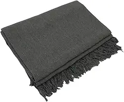 Manta Para Sofá Luxo Retrátil Gigante 120 x 210 - Capa Protetora de Algodão para Sofá e Poltrona (Cinza Chumbo)