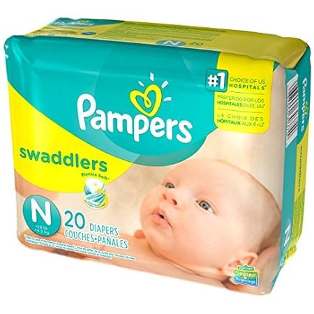 Amazon.com: Pampers Swaddlers (Newborn) 240 count: Health ...