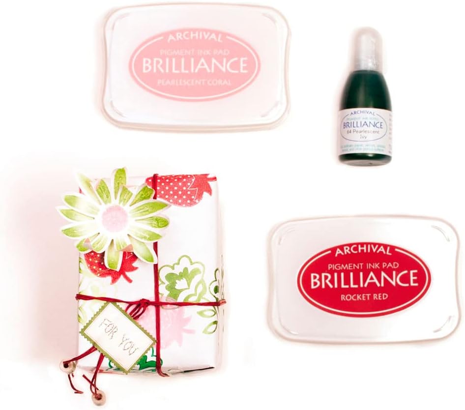 Tsukineko Earth Tone Brilliance Inkpad Set