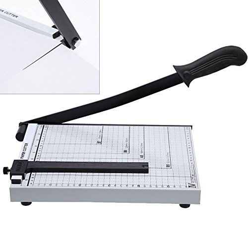 Guilhotina Papel Corte Reto e Preciso Base Metal guia de corte GT357 - Lorben