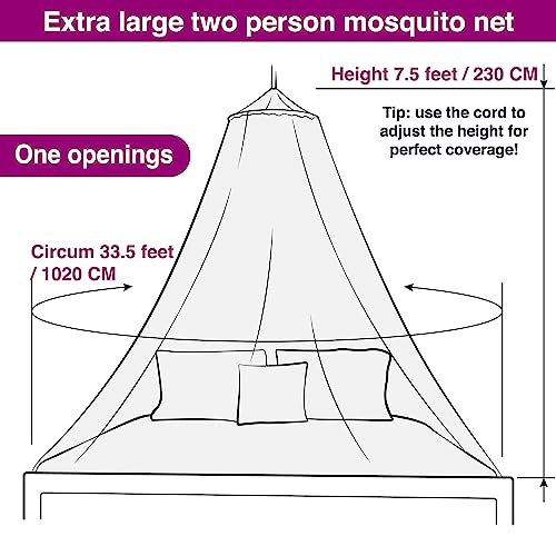 Image of Purple Canopy for Girls Bed with Pre-Glued Glow in The Dark Unicorns - Princess Mosquito Net Room Decor - Kids & Baby Bedroom Tent with Galaxy Lights - 1 Opening Canopy Bed & Hanging Kit Included