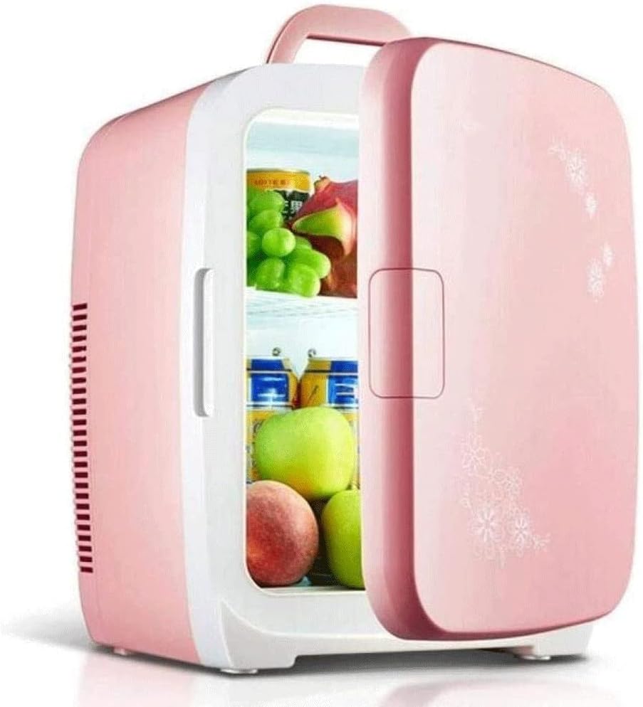 Mini Fridge 15 Liter Small Refrigerator Portable Thermoelectric Cooler for Foods Beverage Home Bedroom Dorm